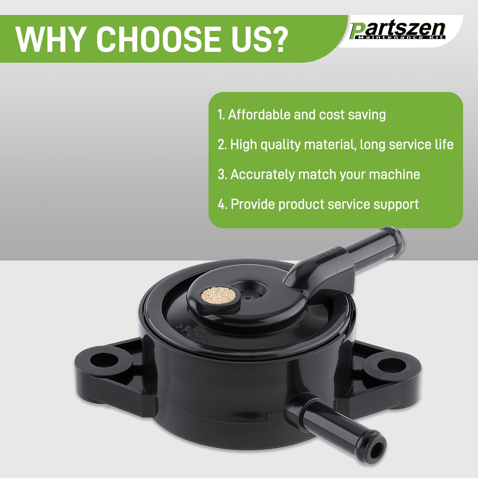 Partszen engine fitment chart confirms broad Kawasaki compatibility.