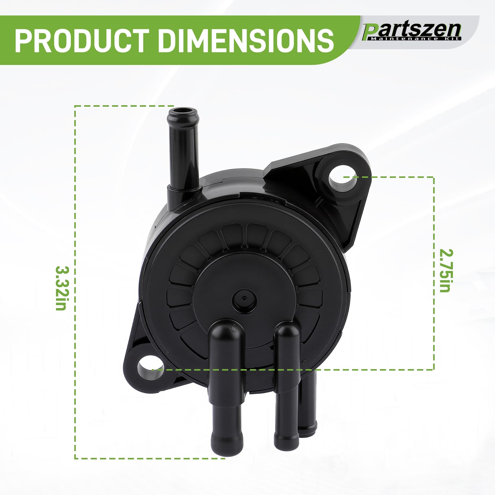 Partszen fuel line 5x9x630; durable hose ensures steady fuel flow.