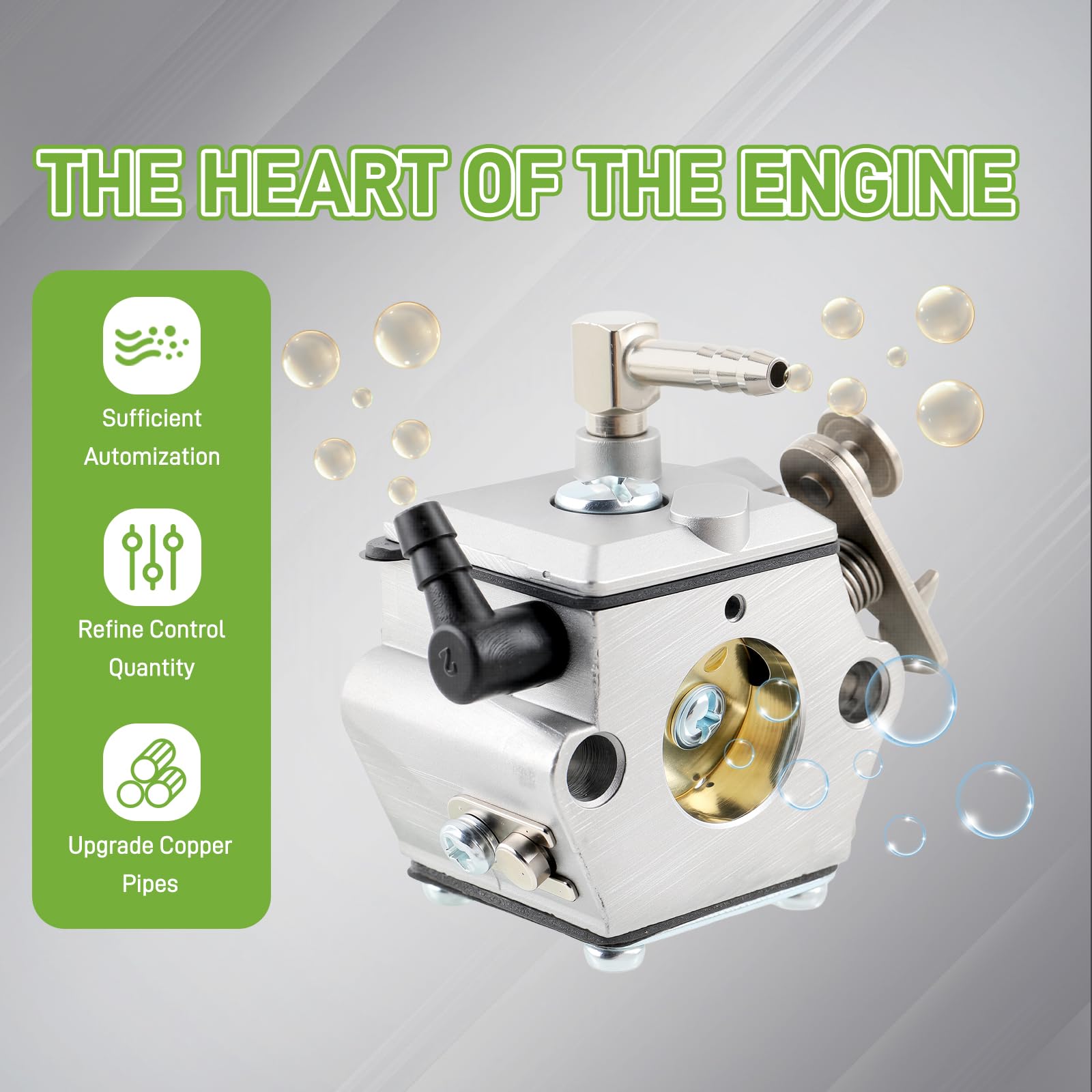 Partszen gasket pack provides proper seals for smooth operation.