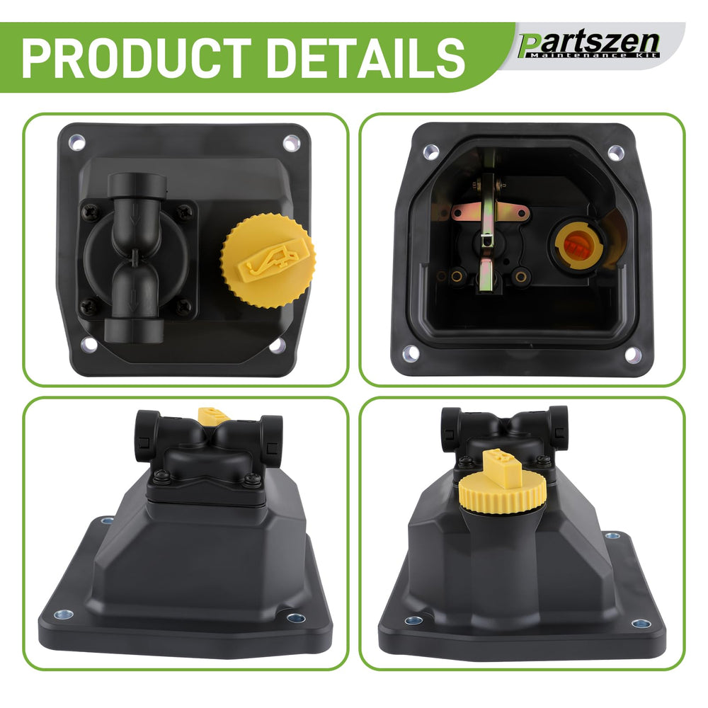 Partszen generator fuel tank shut-off valve for safe maintenance