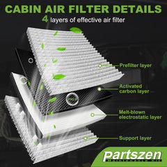 partszen jeep cherokee fitment chart illustrating compatibility 2014-2018