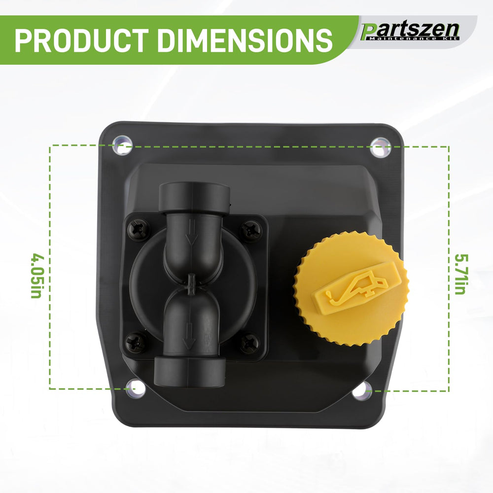 Partszen Kohler fuel line connection simplifies installation