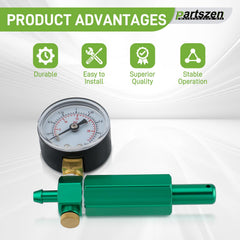 Partszen leak tester for Tillotson 243-504 enables reliable diagnostics.