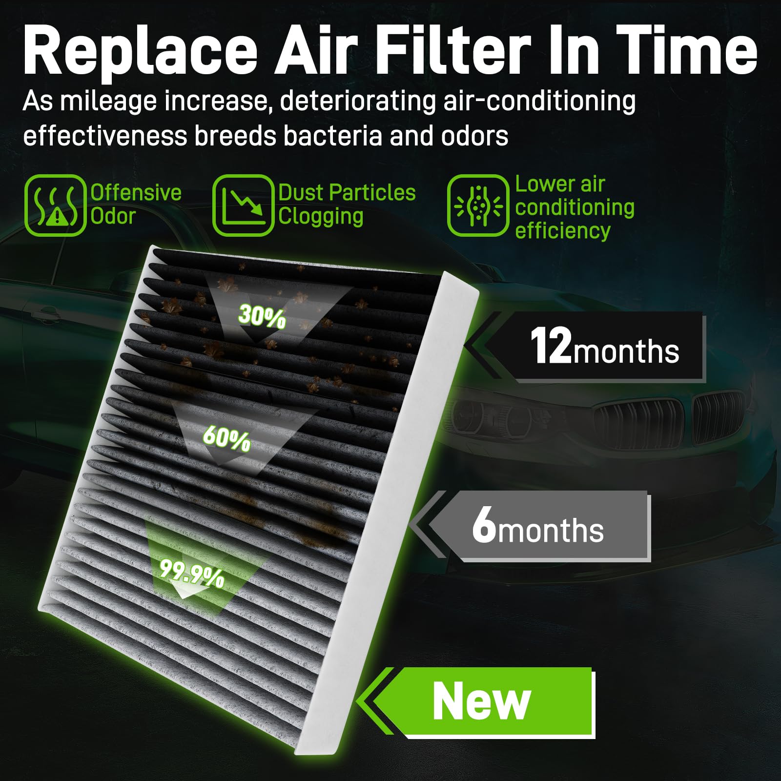 Partszen ready-to-install packaging for quick DIY replacement.