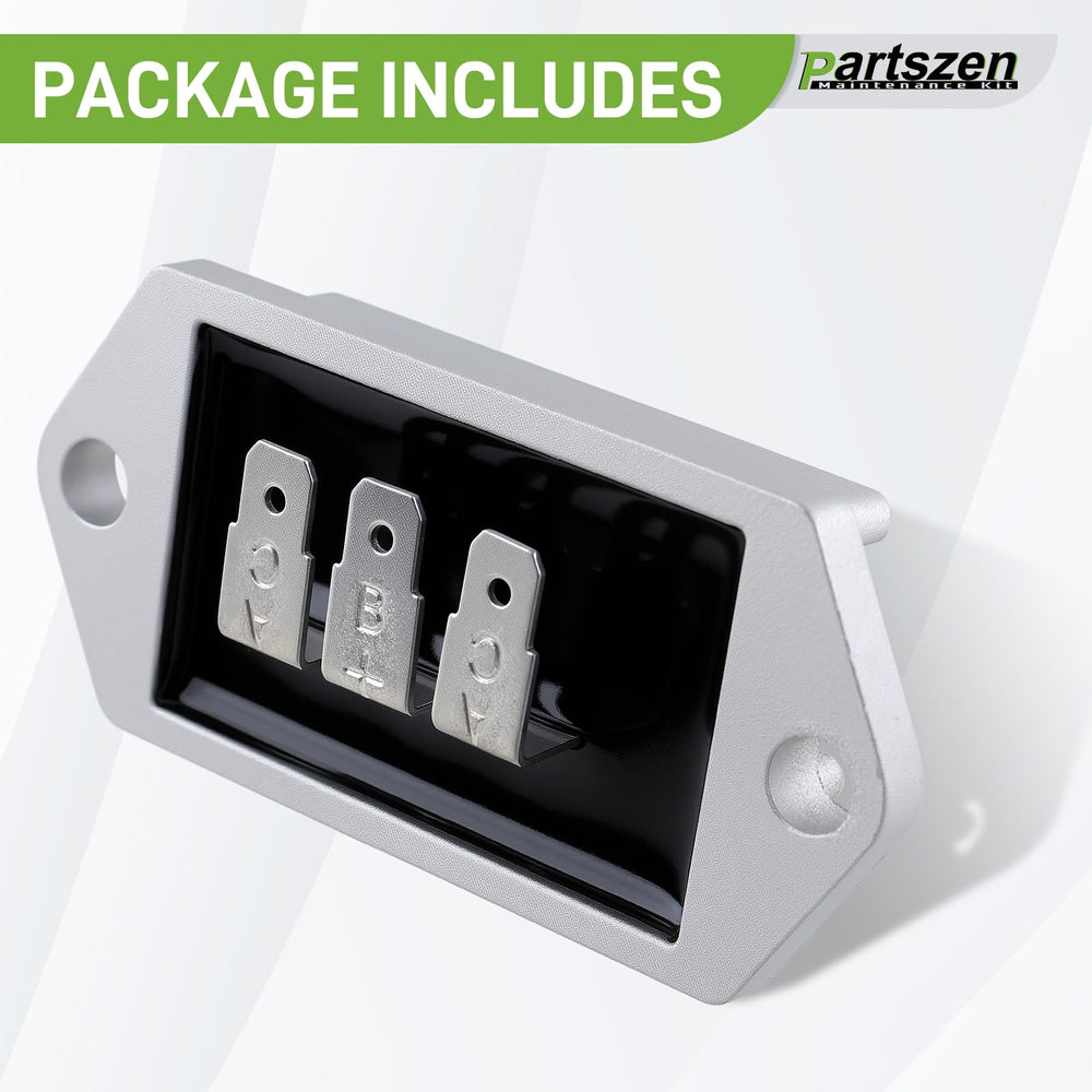Partszen regulator-rectifier installed on a Kohler engine shows reliable electrical connection