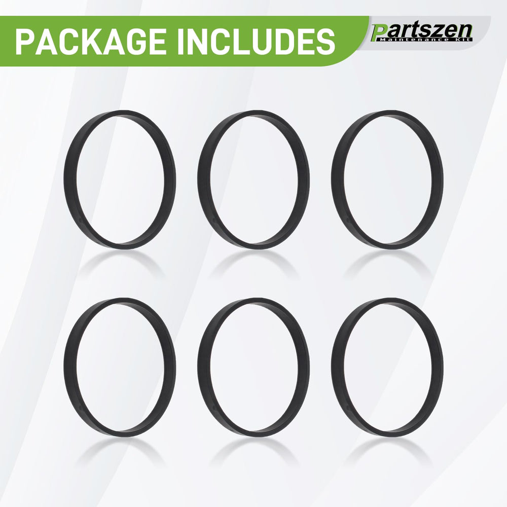 Partszen six-piece gasket pack front view suitable for DIY repairs