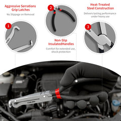 PARTWELL connector separator tool aids safe disassembly