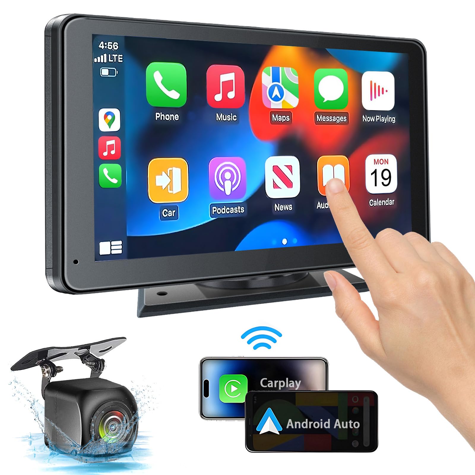 PASLDA front panel showing touchscreen and controls, clearer navigation viewing