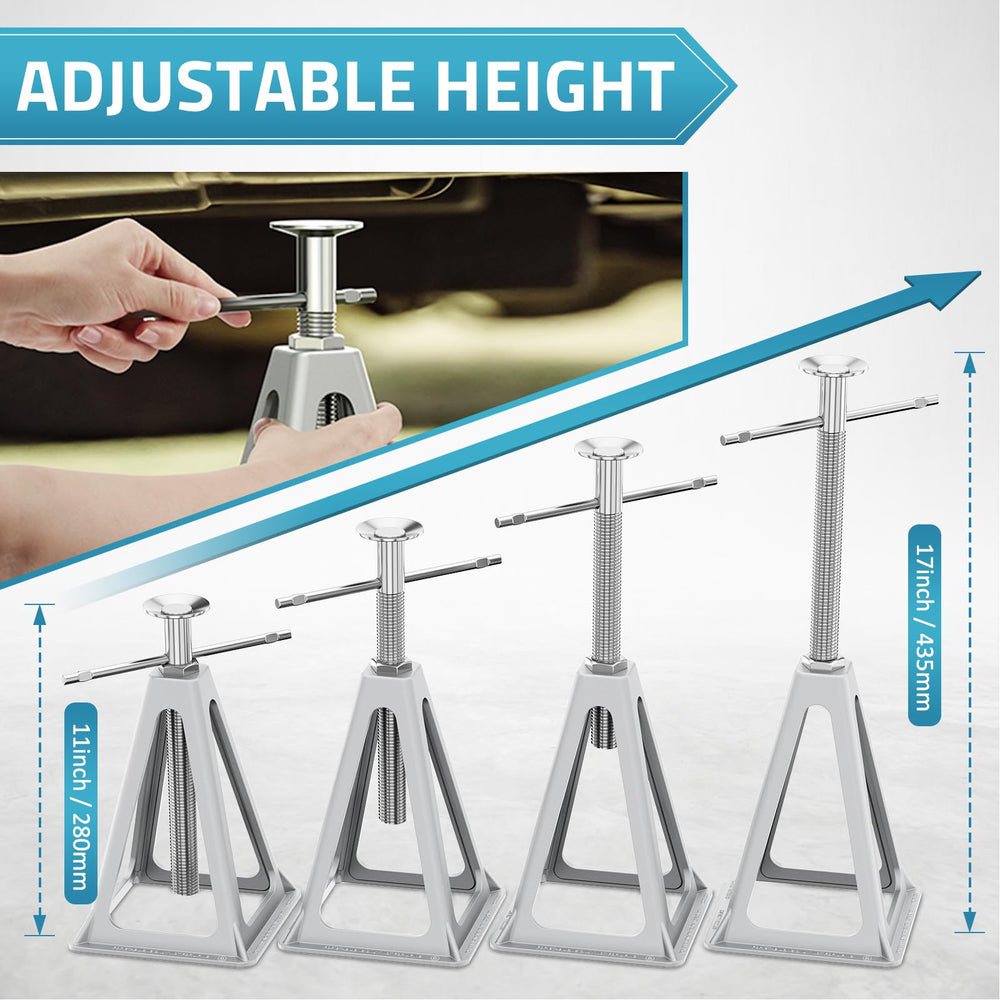 PAULINN stabilizer jacks with powder-coated finish resisting rust