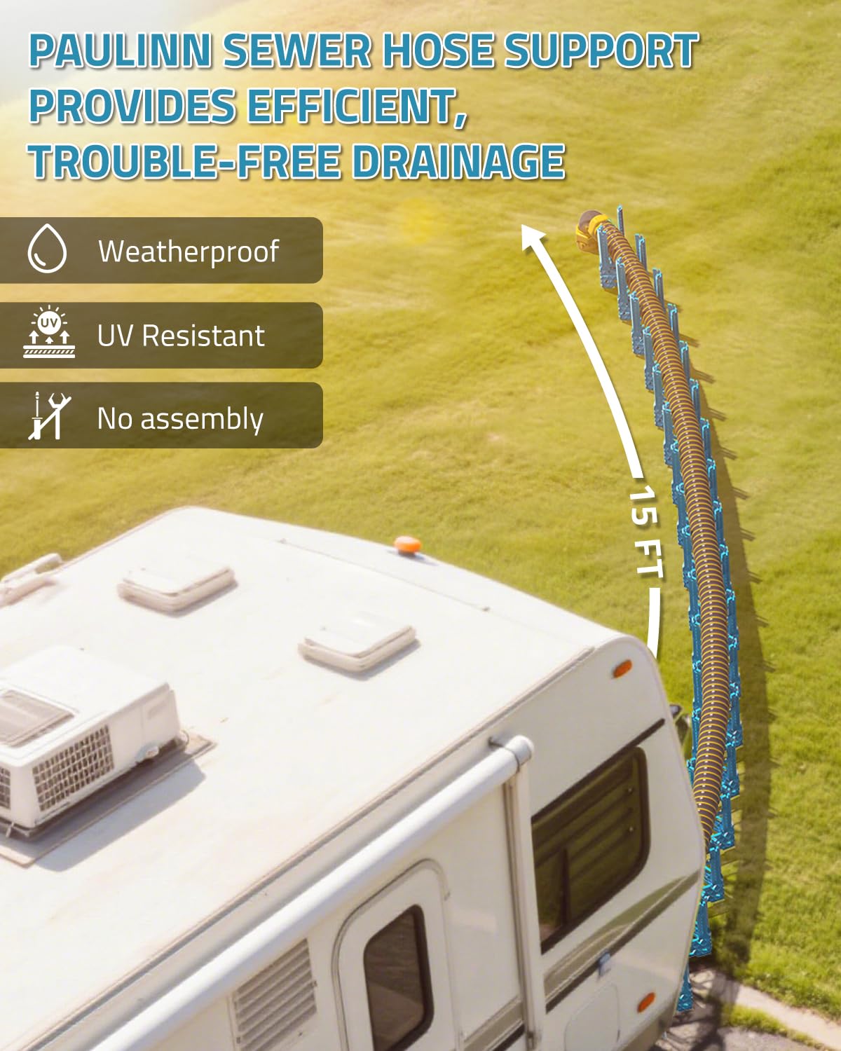 PAULINN ideal at dump stations and campgrounds to streamline waste management.