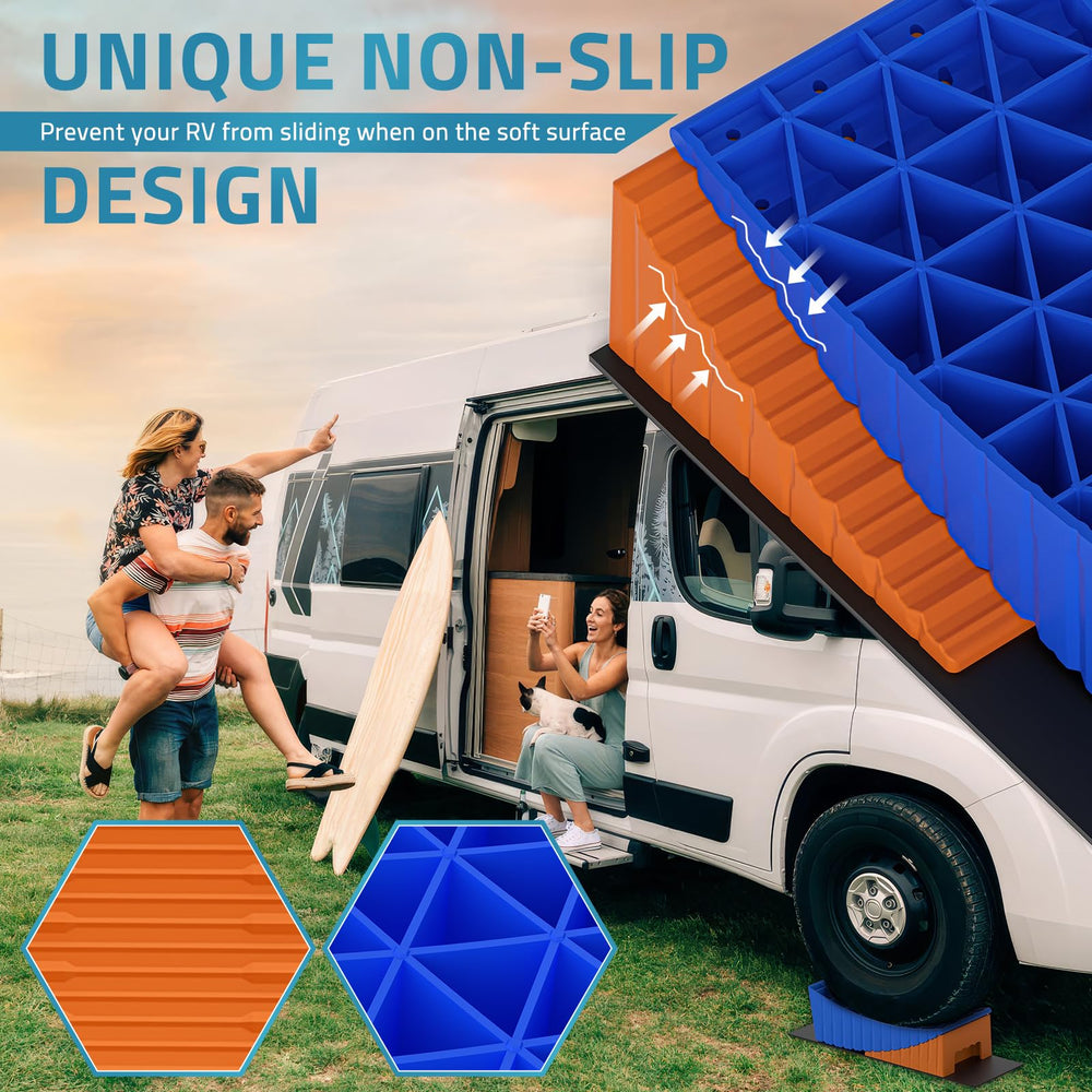 PAULINN curved leveler gear mesh surface provides reliable grip.