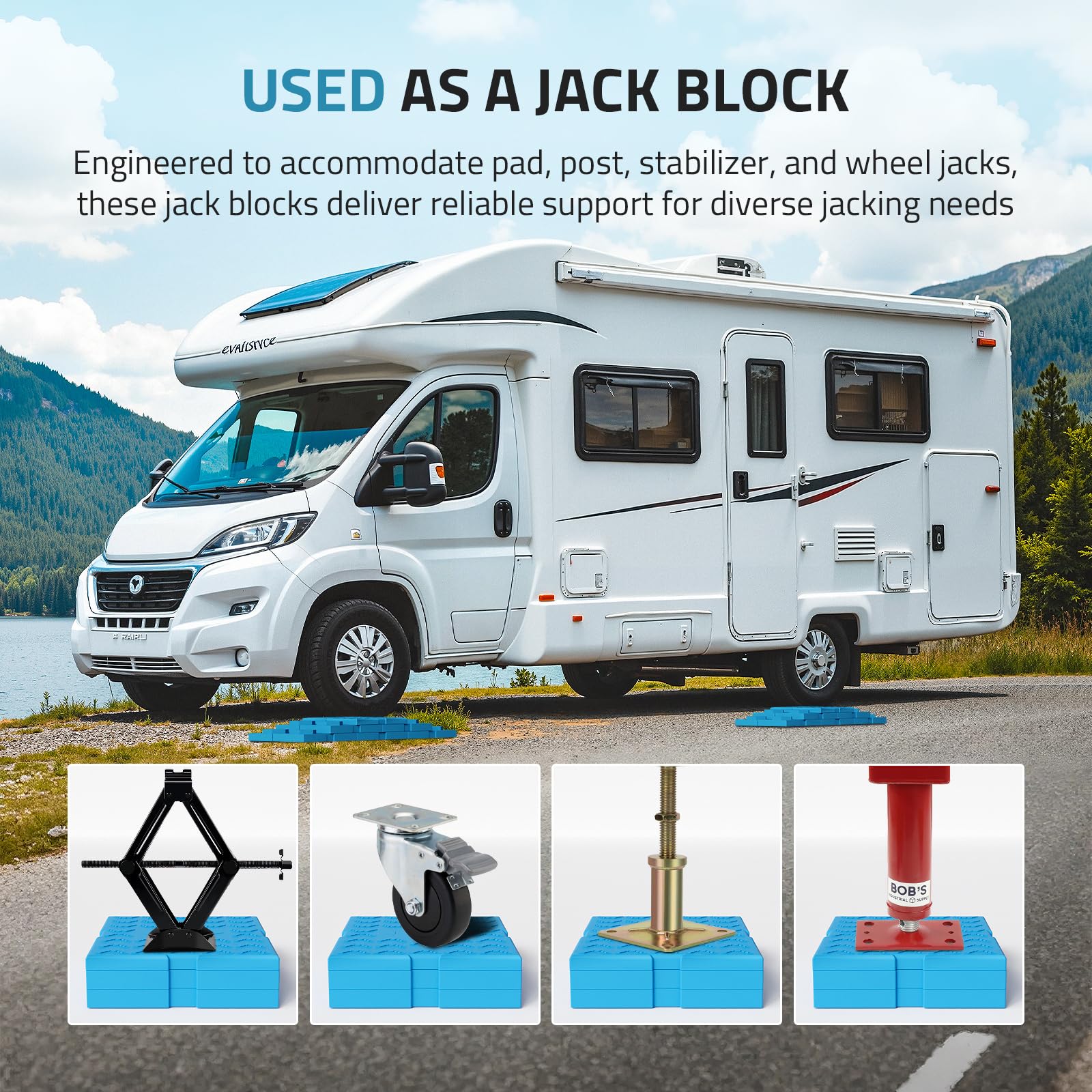 PAULINN packing and storage solution keeps blocks organized between trips.