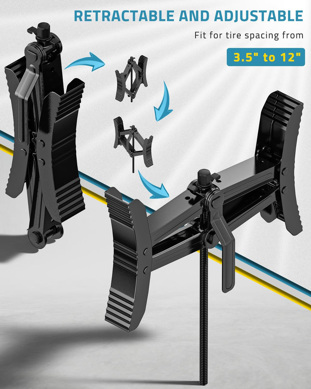 PAULINN electric screw head included simplifies on-site setup.