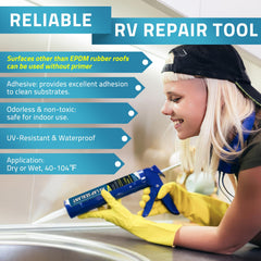 PAULINN sealant drying within 24 hours on flat RV surfaces