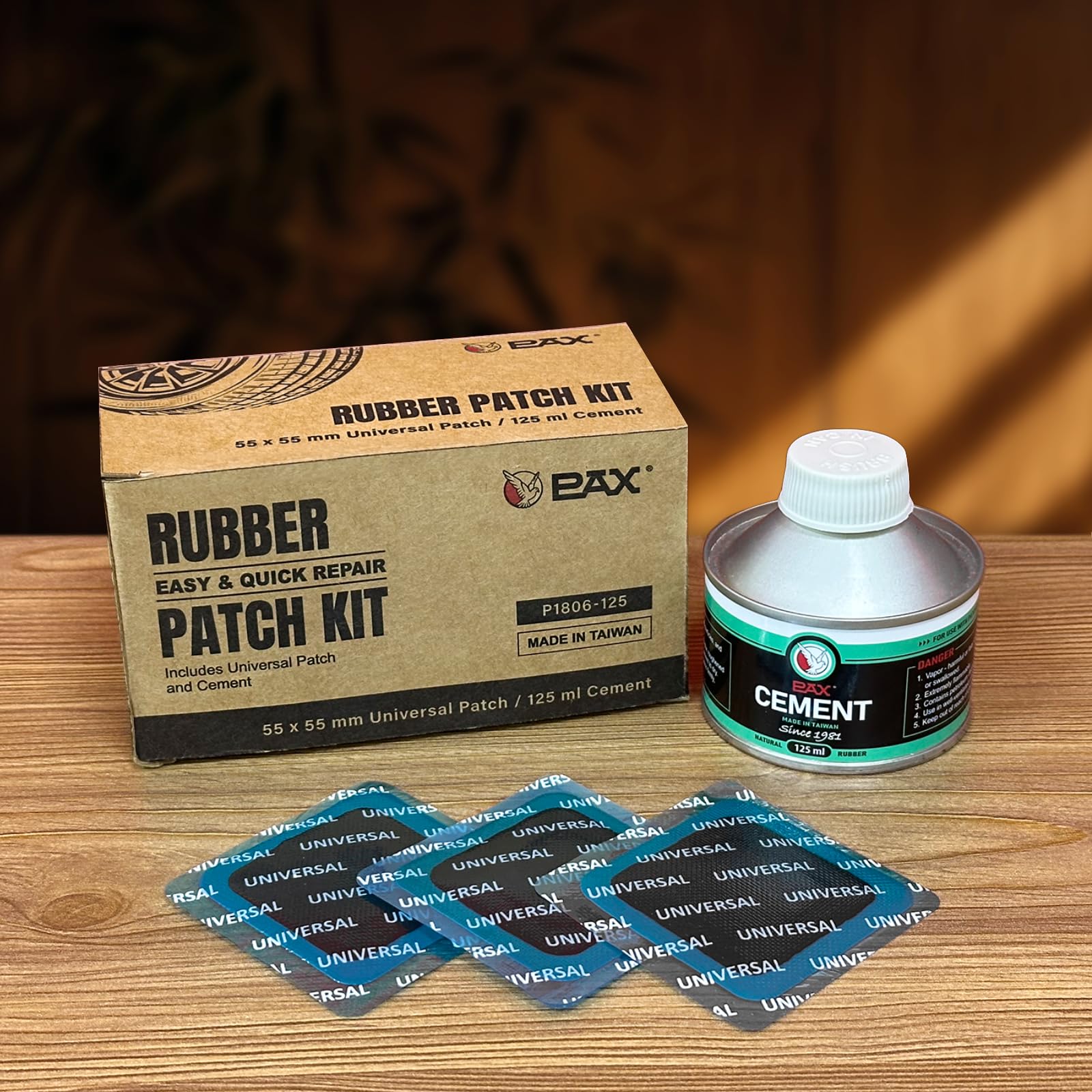 PAX universal compatibility covers inner tubes outer tires and tubeless tires