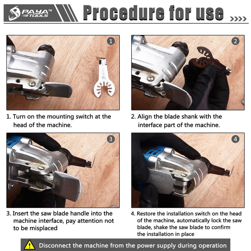 PAYA TOOLS Stainless Steel Construction ensures durability through repeated use.