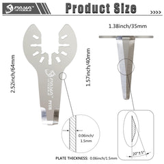 PAYA TOOLS Windshield Remover with Sealant Cutter enables quick access in tight spaces.