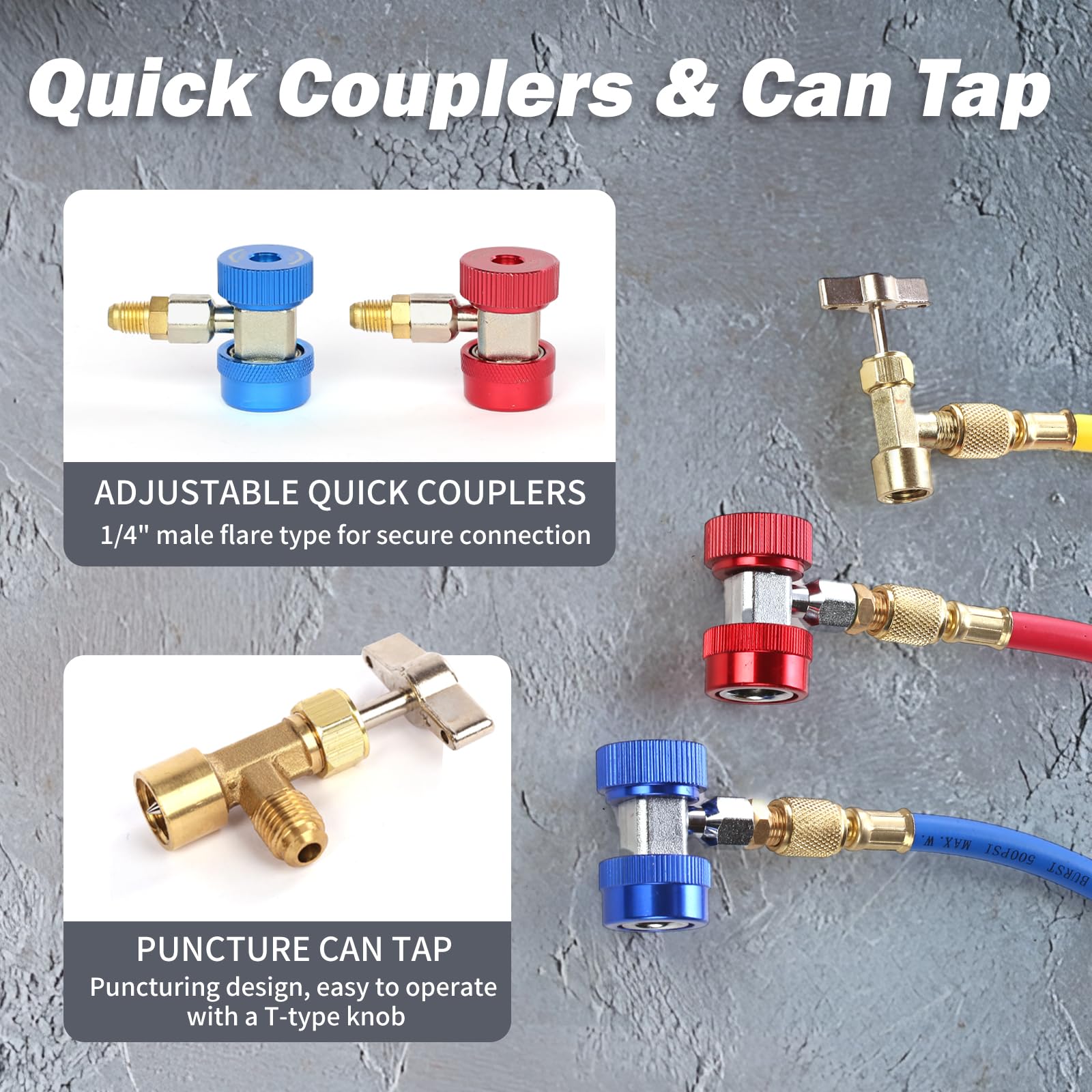 PBMT brass 410 adapter provides a tight seal on ports.