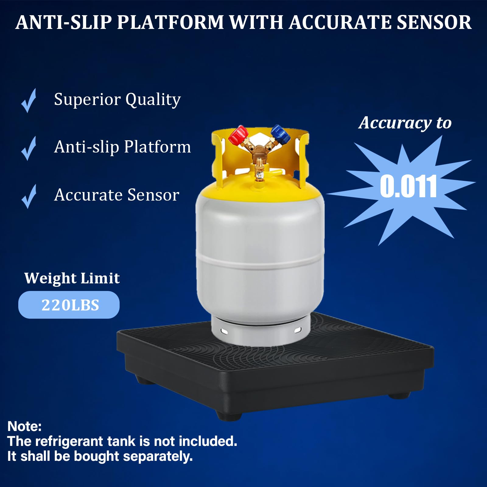 PBMT portable HVAC scale with case ready for on-site jobs.