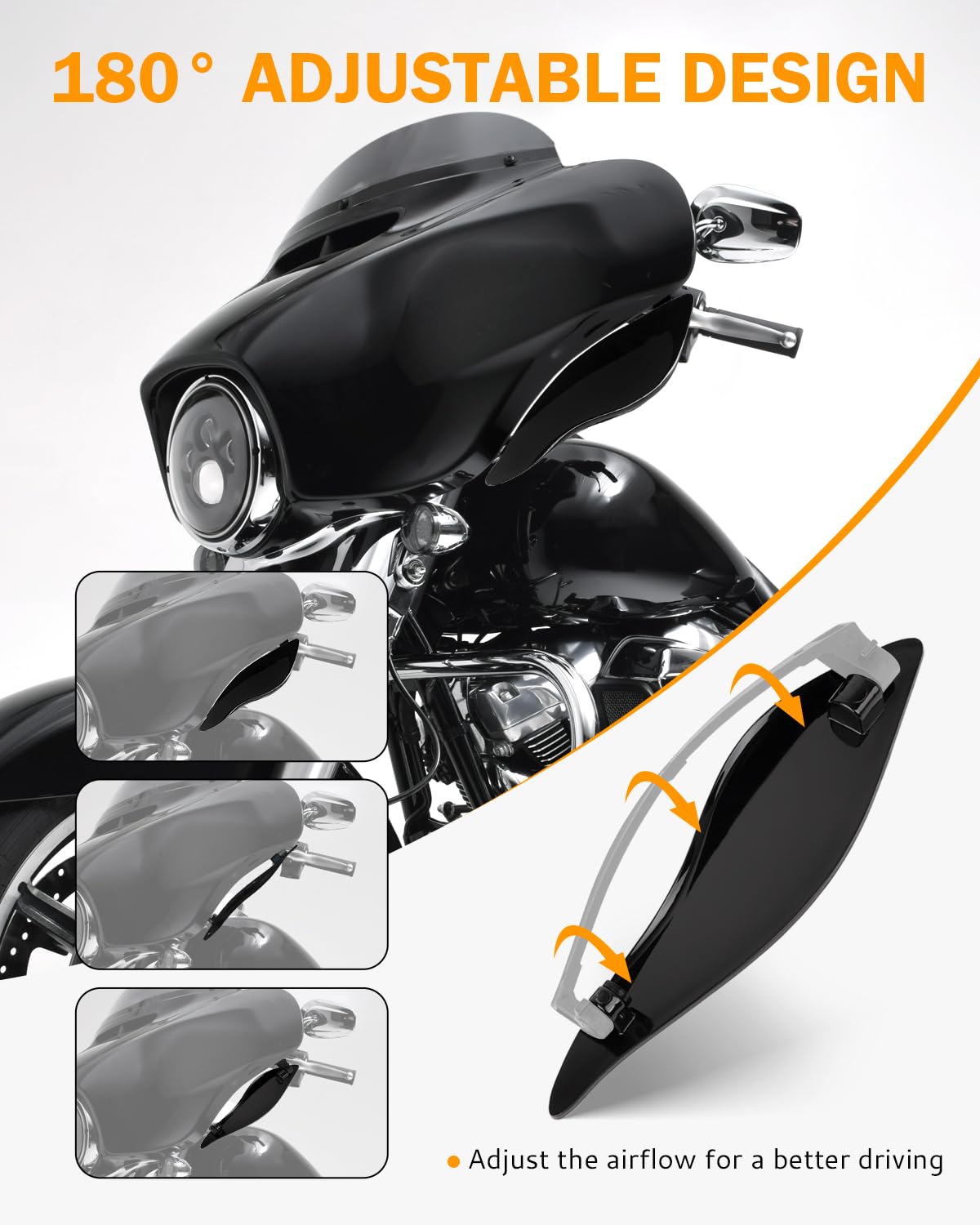 PBYMT ABS plastic deflectors showcase durable construction for long-term use