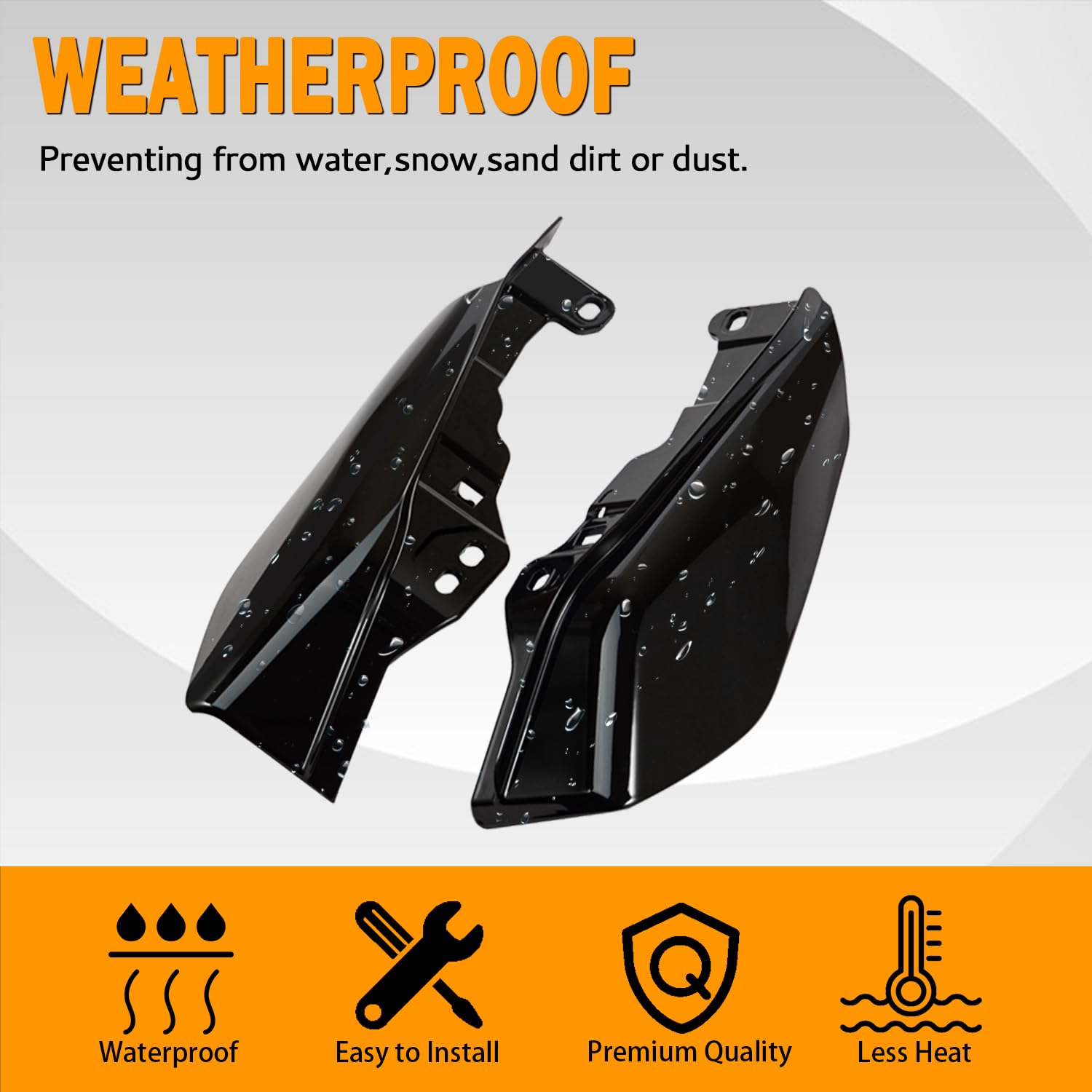 PBYMT CoolFlow fan kit-compatible mid-frame deflectors