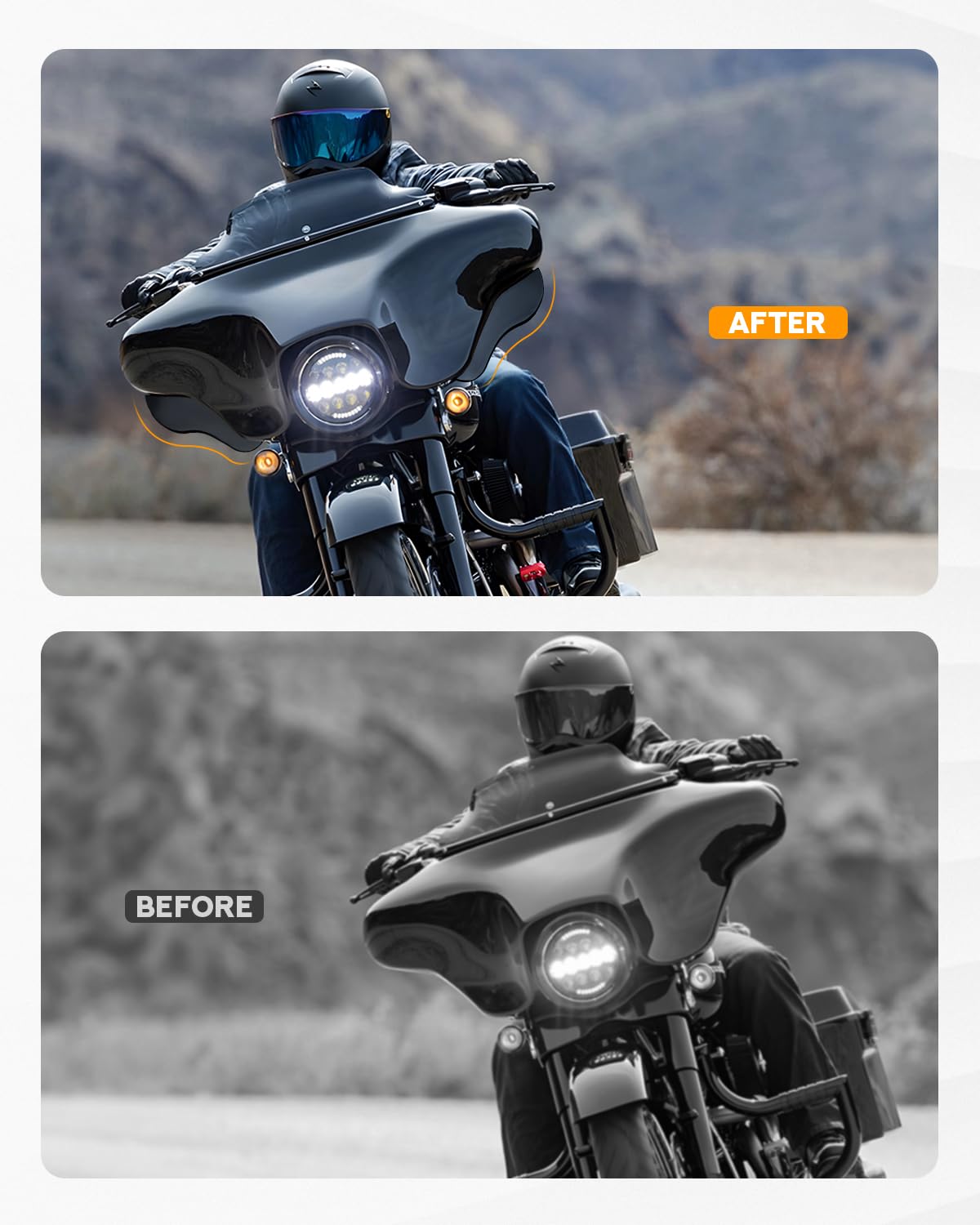 PBYMT durable black plastic construction deflectors maintain shape and resilience.