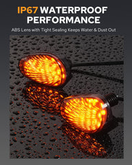 PBYMT IP67 weatherproof lens demonstrates reliable performance in rain or snow