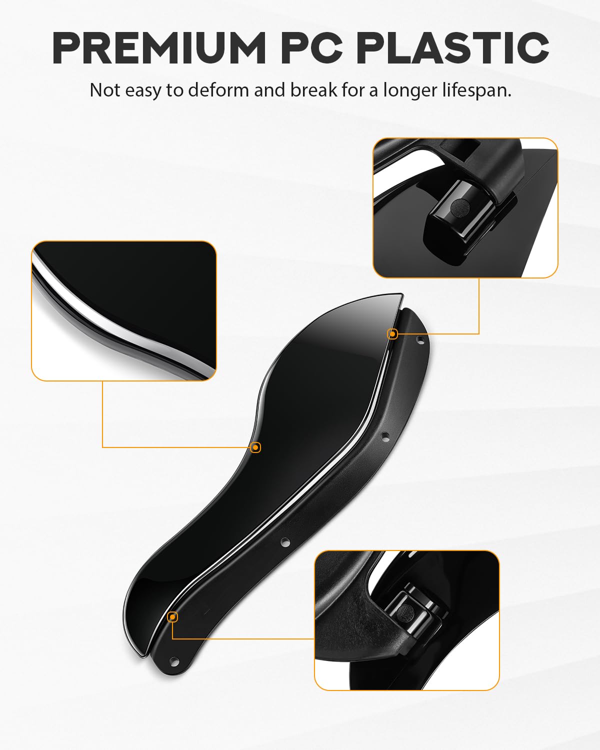 PBYMT one-to-one scale fit with Harley touring models for easy compatibility.
