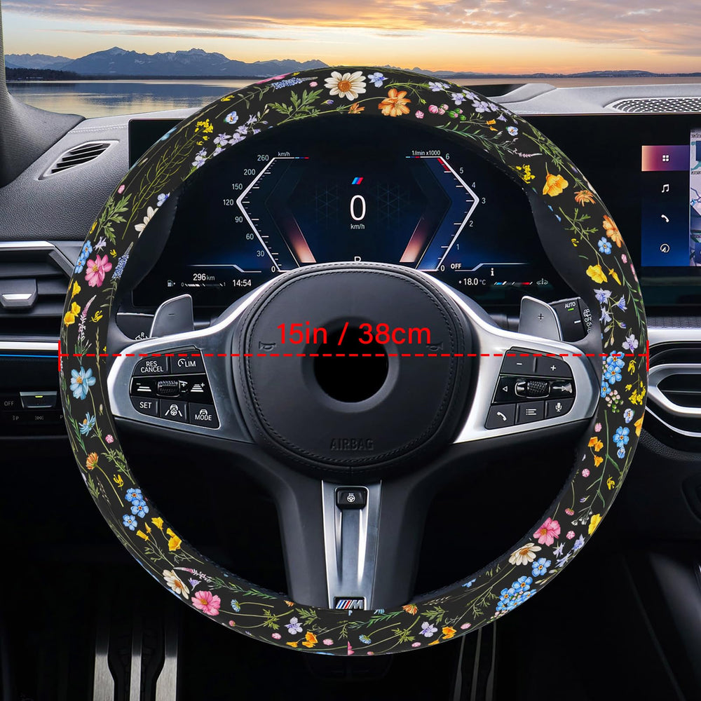 Pcnjozx wildflower car gift packaging presented as a thoughtful present