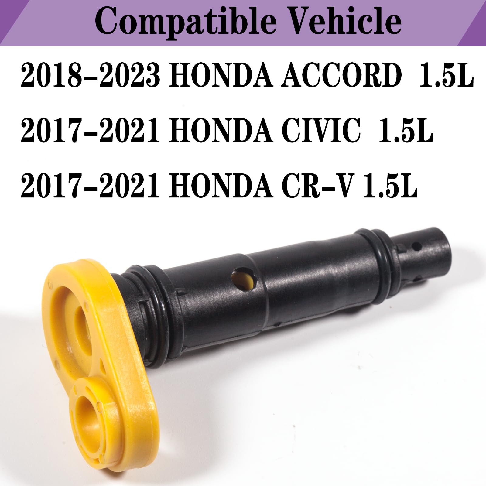 LYNSHINE PCV valve for Honda Civic 1.5L enhances crankcase ventilation and reliability.