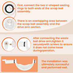 Peakur closet flange seal maintains bottom seal integrity