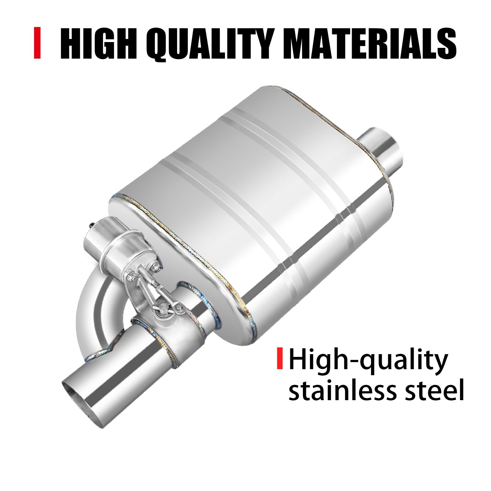 Peastorm 2-5-inch inlet outside diameter for easy installation fit