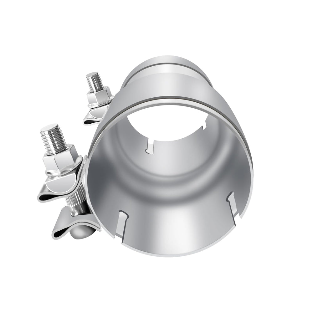 Peastorm stainless steel exhaust adapter with screws for secure fit