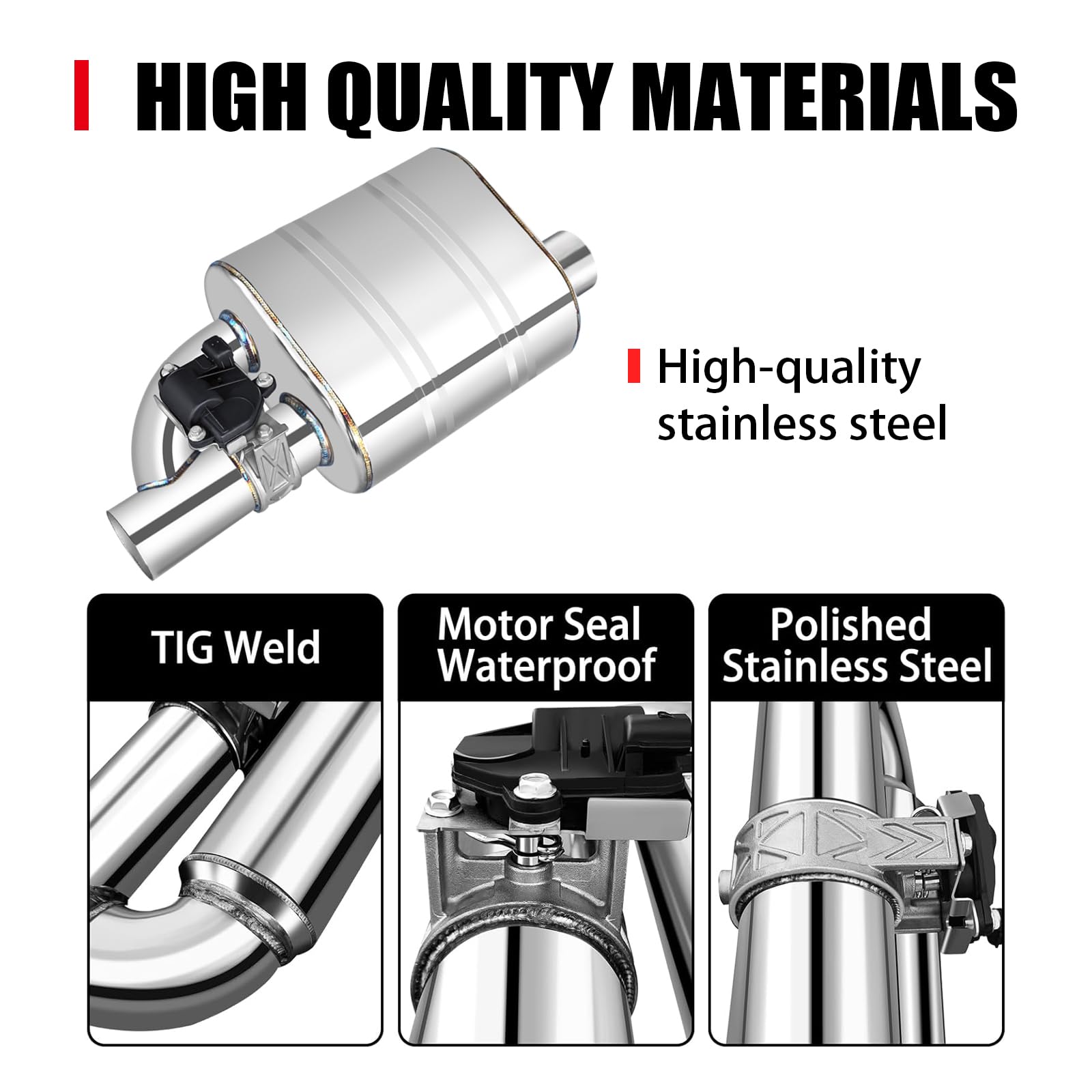 Peastorm valved design with straight-through flow for peak performance.