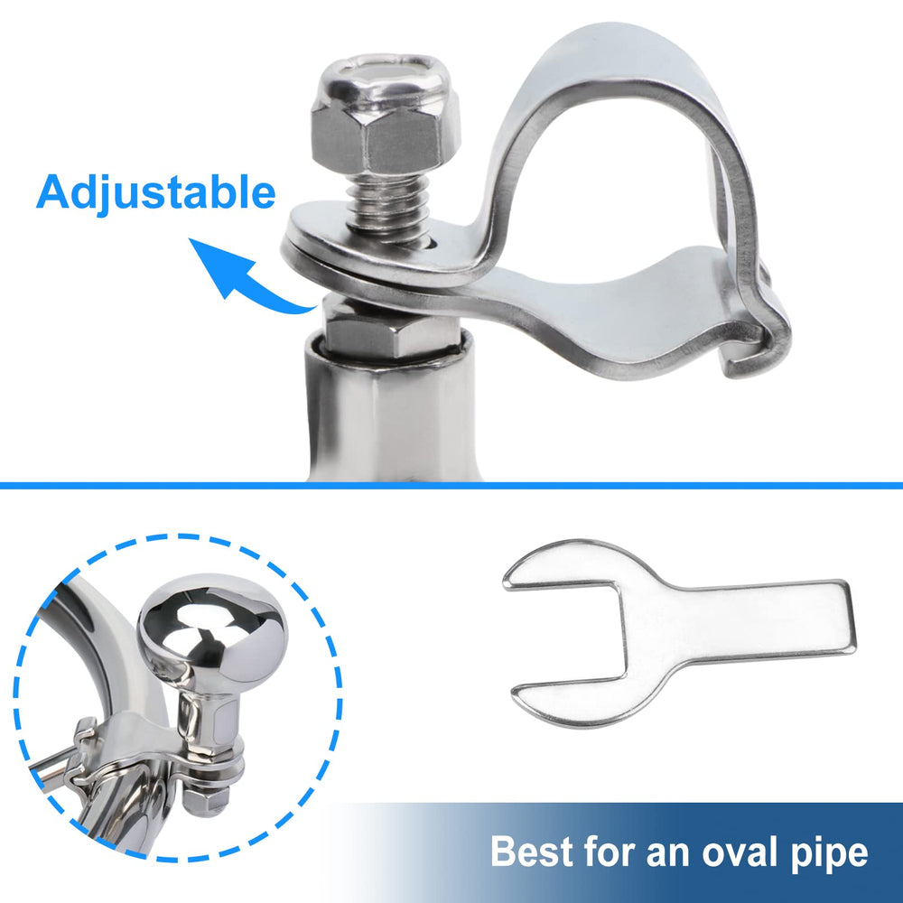 Ergonomic spherical grip reduces steering effort and improves control