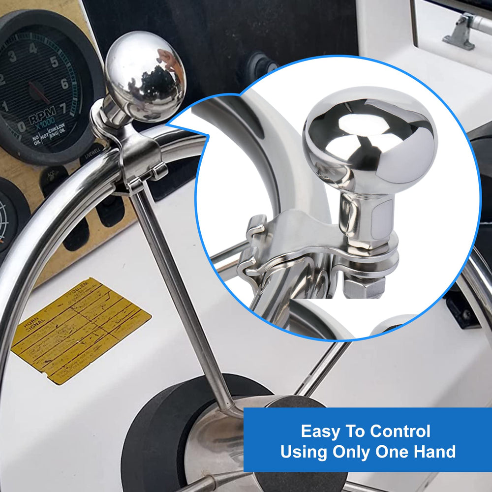 Universal compatibility fits most standard marine wheels for upgrades