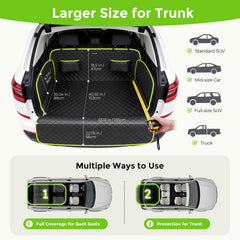 Pecute bumper flap protects the bumper during pet in and out
