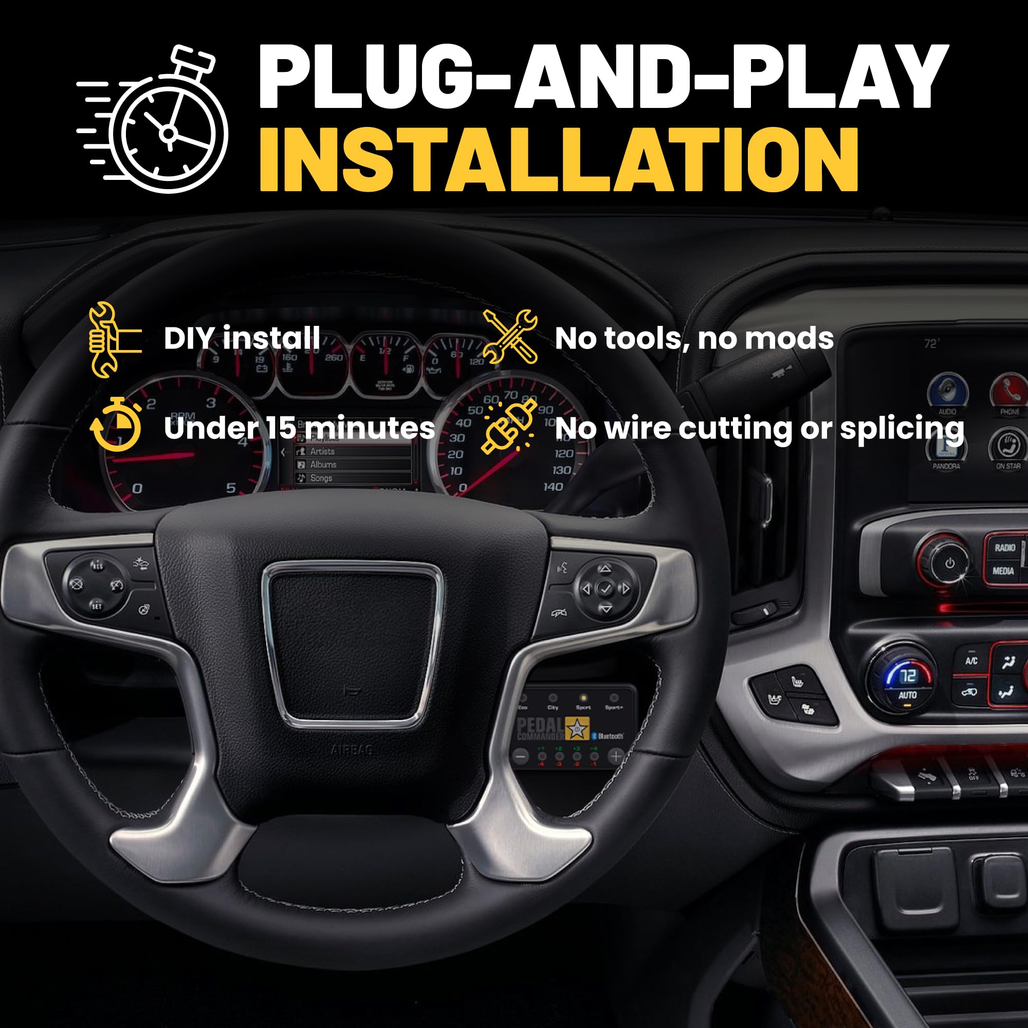 PEDAL COMMANDER GMC Sierra compatibility for seamless integration.