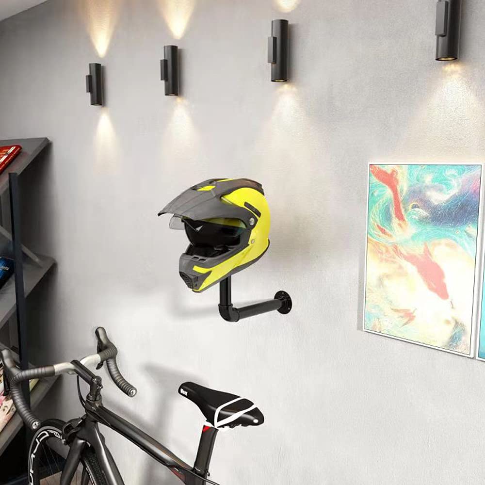 PEI industrial pipe hanger assembly rugged, authentic industrial style for entryway.