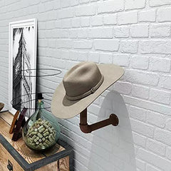 PEI motorcycle helmet rack bracket secures helmets to wall and saves space.
