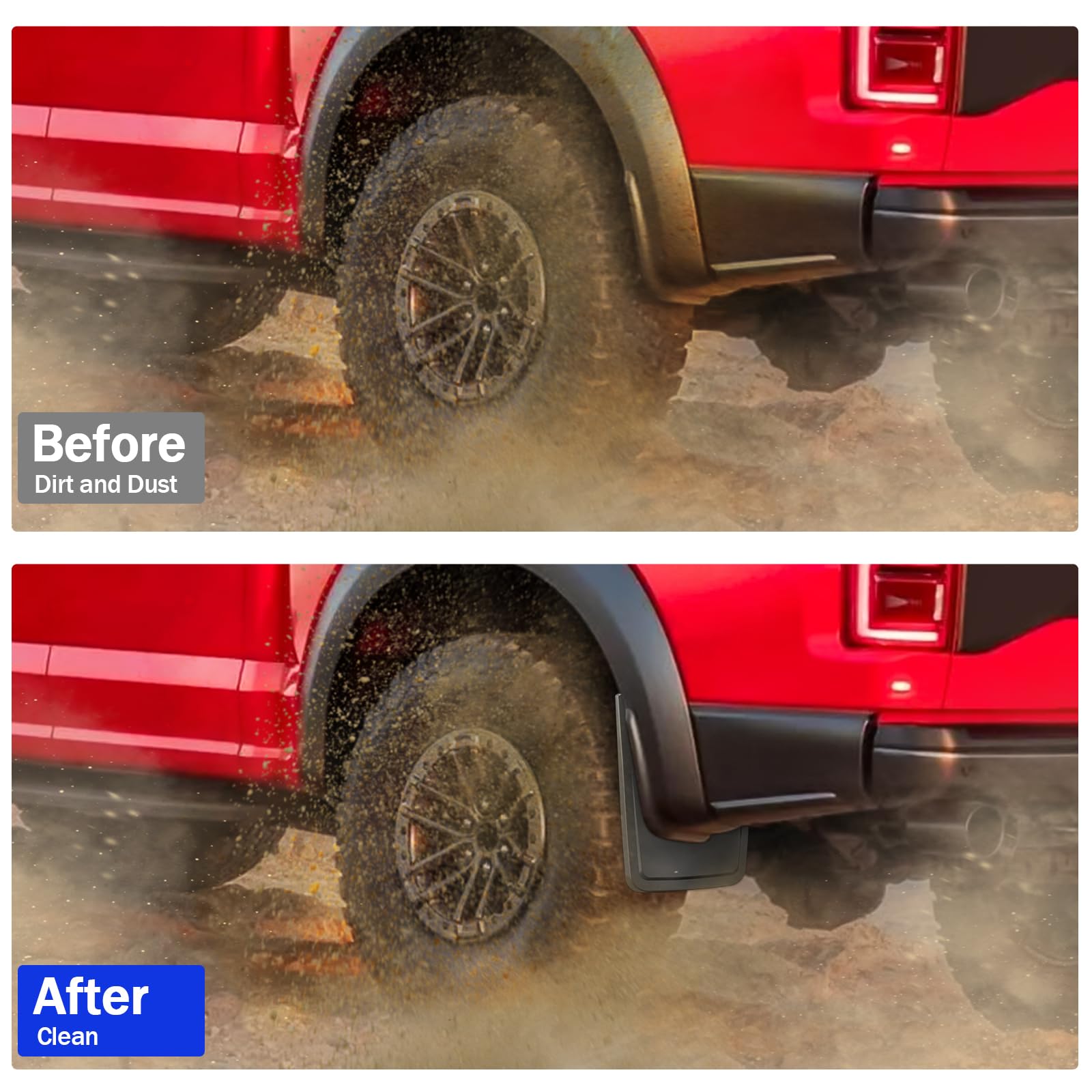 Peleus PP+TPE mud flaps resist cracking in extreme temperatures