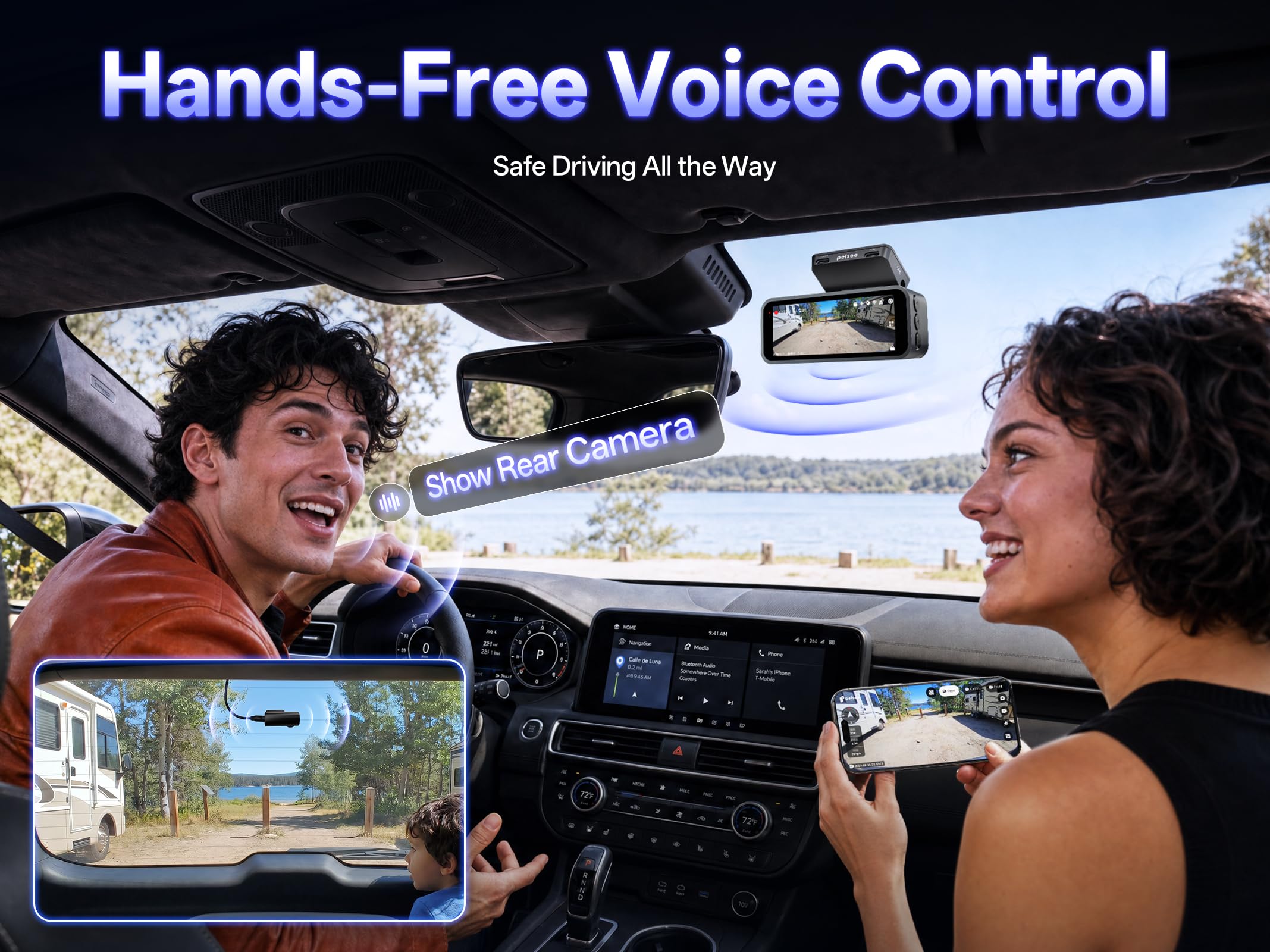 pelsee S1 Pro app preview with GPS and Wi‑Fi 6 for fast sharing benefit
