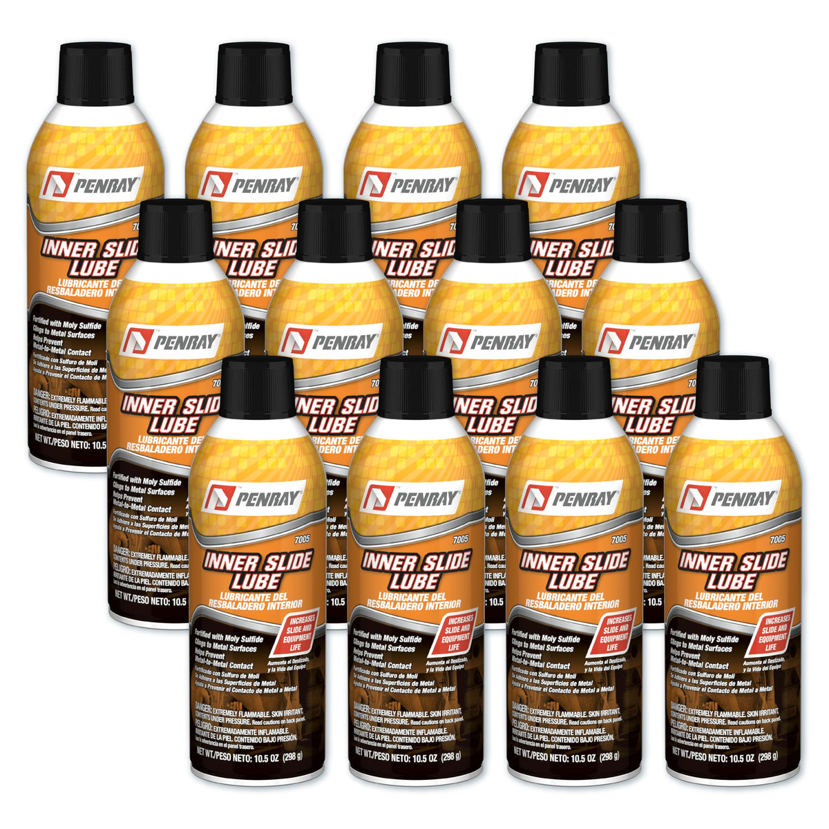 PENRAY 7005 inner slide lube can delivers long-lasting lubrication on metal slides.