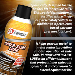 PENRAY 7005 inner slide lube spray-application enables quick, stay-put coating.