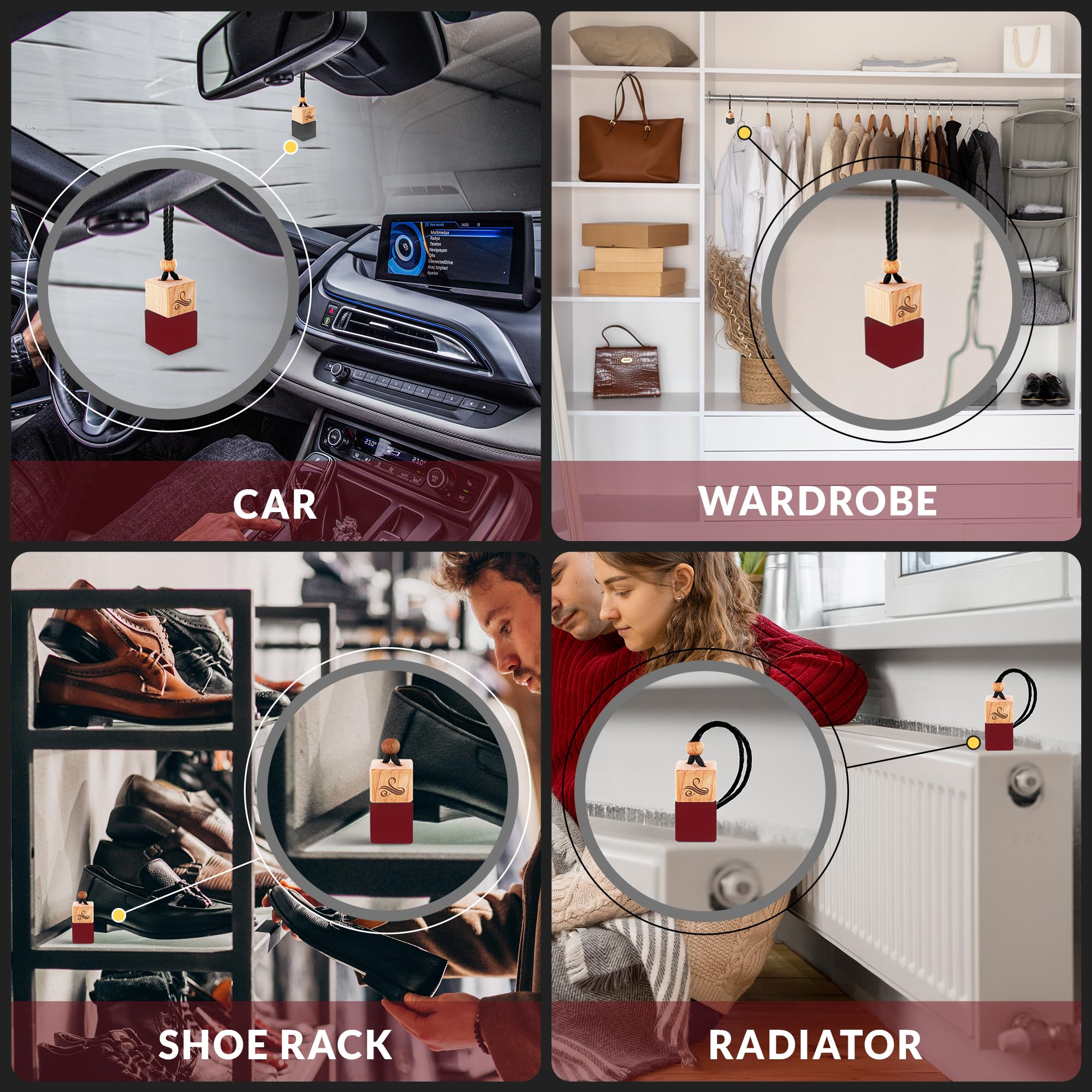 Perfa gift-ready packaging ideal for car fragrance gifts