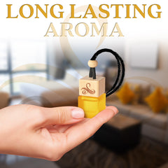 In-car Perfa One Million diffuser creates a refined, perfume-inspired ambience.