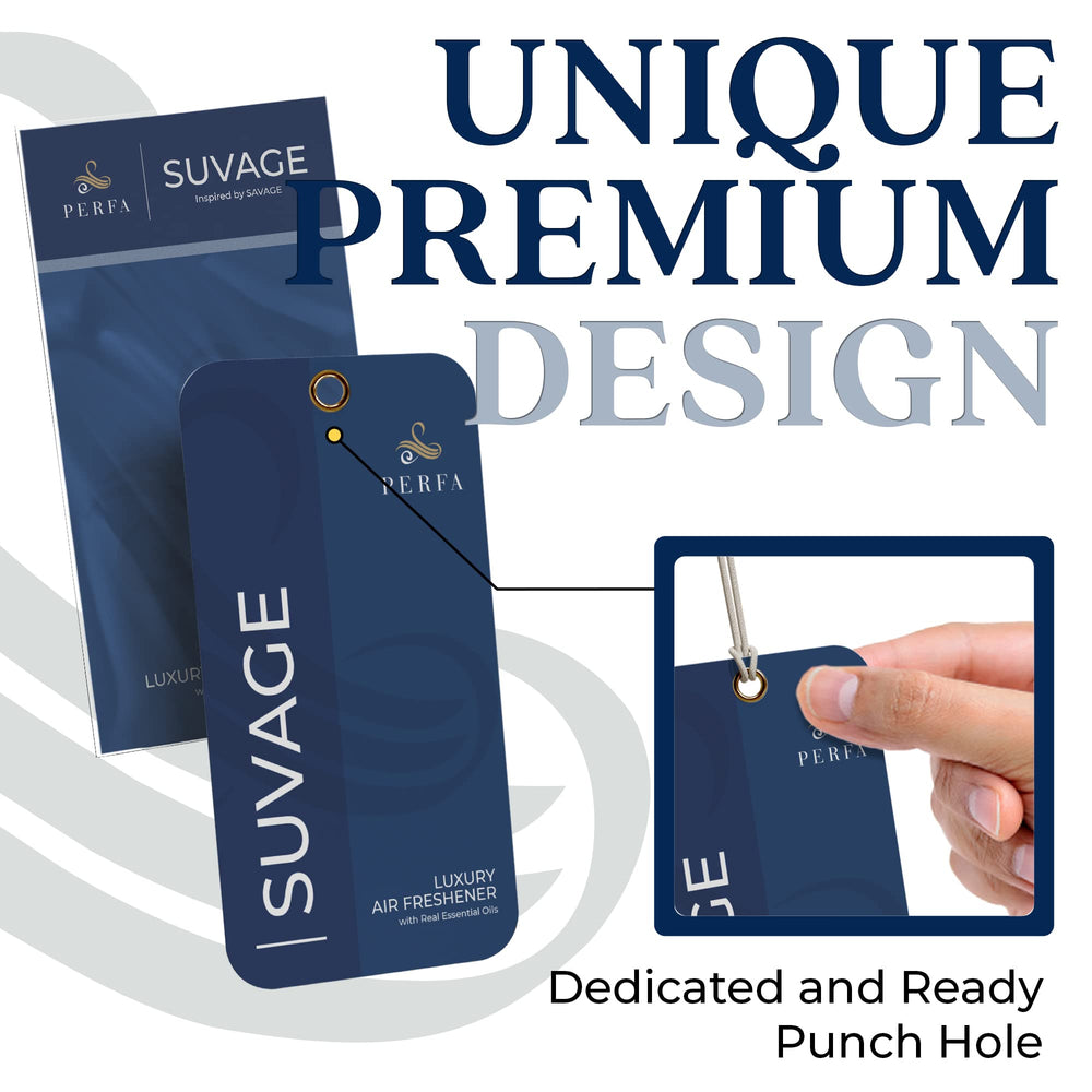 Perfa Savage side-angle view demonstrates compact fit in any car.