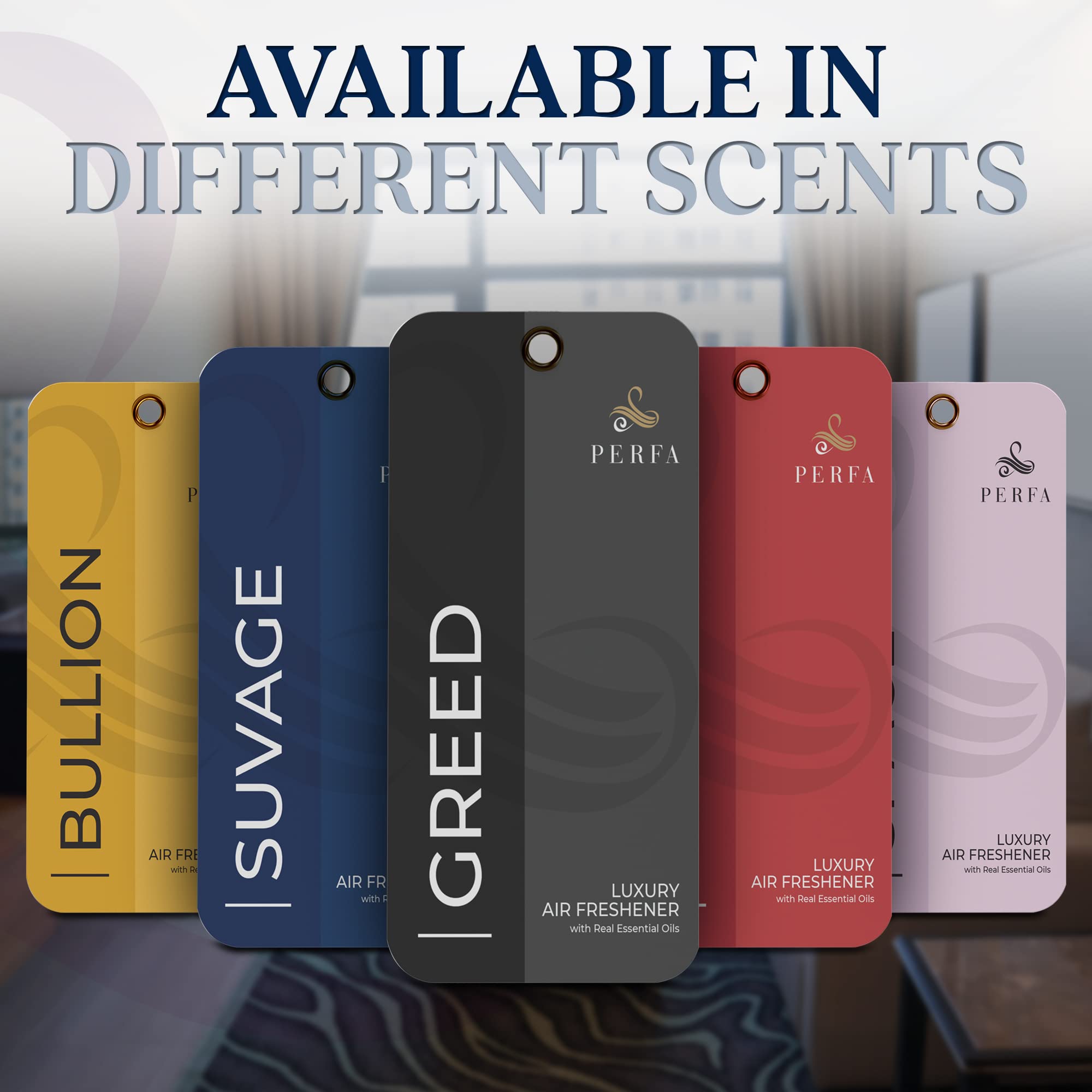 Perfa Savage car interior scent diffusion illustrates extended aroma in daily drives.