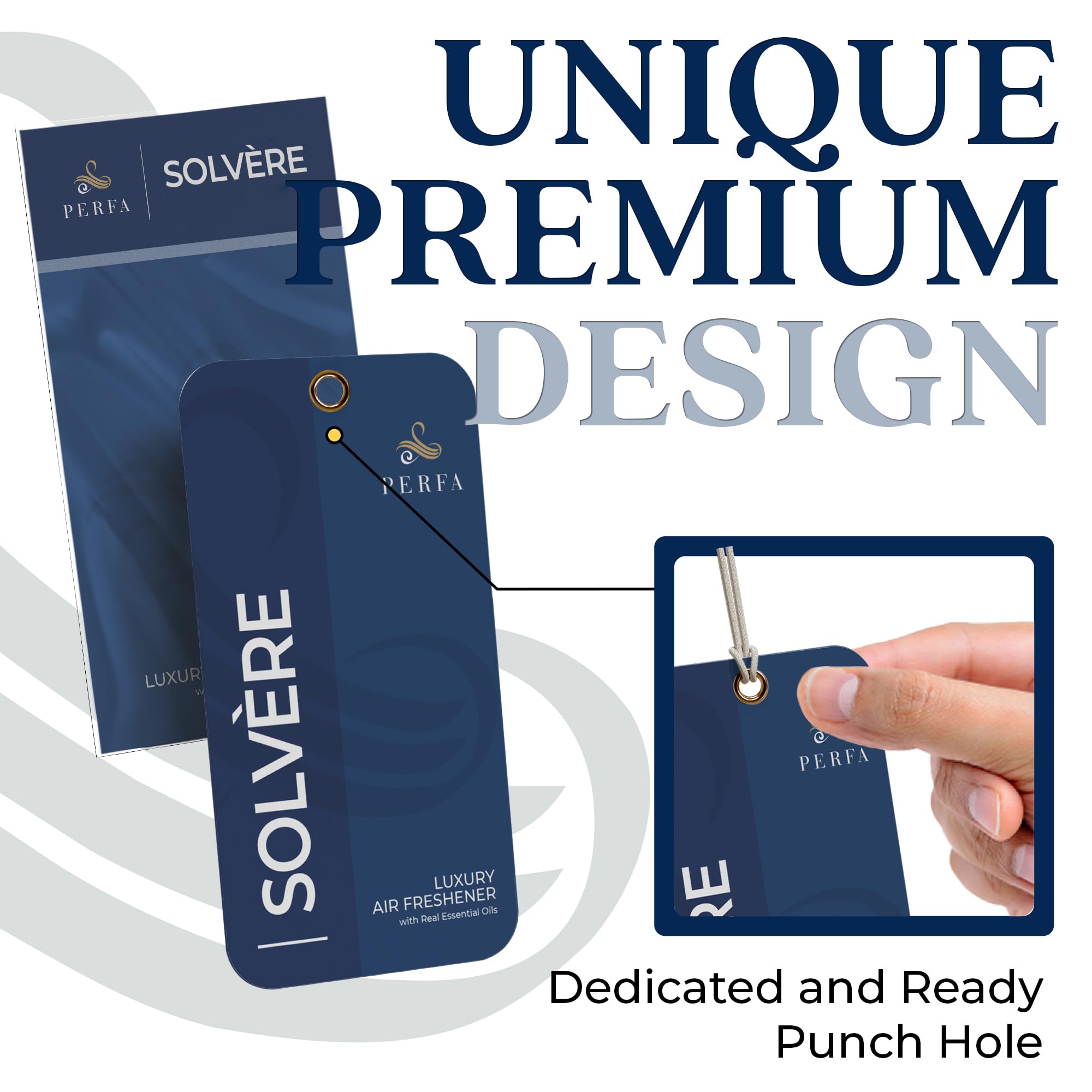 Perfa Solvère odour eliminator technology neutralizes car odours.