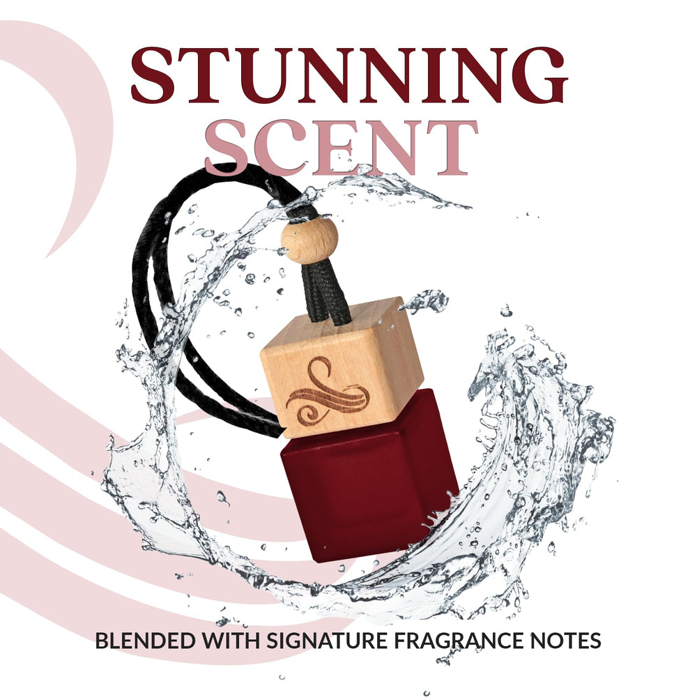 Perfa vent clip included for quick, spray-free fragrance diffusion